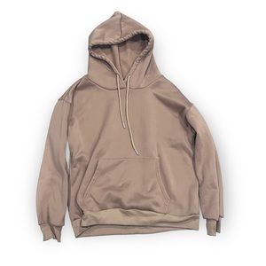 Tan pullover hoodie